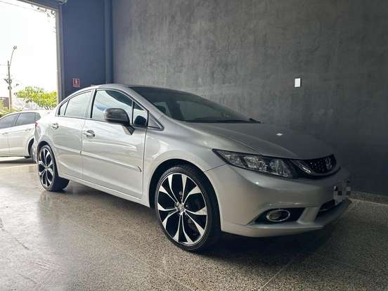 HONDA-CIVIC-1.8 LXS 16V FLEX 4P AUTOMÁTICO HONDA-CIVIC-2014