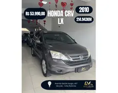 HONDA CRV 2.0 LX 4X2 16V GASOLINA 4P AUTOMÁTICO HONDA CRV 2.0 LX 4X2 16V GASOLINA 4P AUTOMÁTICO