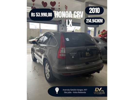 HONDA-CRV-2.0 LX 4X2 16V GASOLINA 4P AUTOMÁTICO HONDA-CRV-2009