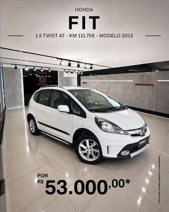 HONDA FIT 1.5 TWIST 16V FLEX 4P AUTOMÁTICO