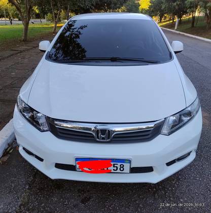 HONDA CIVIC 1.8 LXS 16V FLEX 4P AUTOMÁTICO