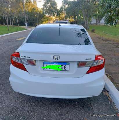 HONDA-CIVIC-1.8 LXS 16V FLEX 4P AUTOMÁTICO HONDA-CIVIC-2015