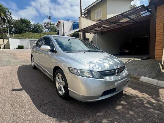 HONDA-CIVIC-1.8 LXS 16V FLEX 4P AUTOMÁTICO HONDA-CIVIC-2008