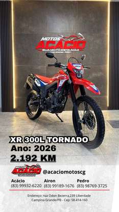 HONDA-XR 300L TORNADO-2026