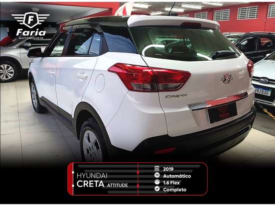 HYUNDAI-CRETA-1.6 16V FLEX ATTITUDE AUTOMÁTICO HYUNDAI-CRETA-2018