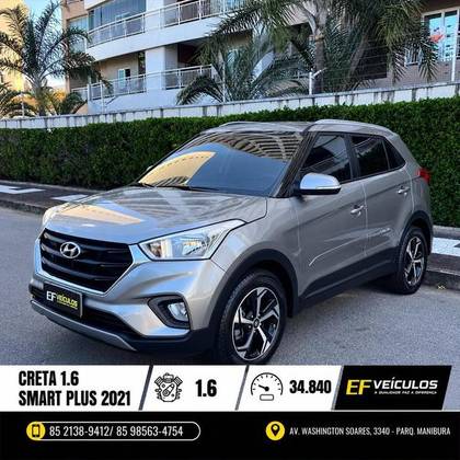 HYUNDAI CRETA 1.6 16V FLEX SMART PLUS AUTOMÁTICO