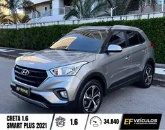 HYUNDAI CRETA 1.6 16V FLEX SMART PLUS AUTOMÁTICO HYUNDAI CRETA 1.6 16V FLEX SMART PLUS AUTOMÁTICO