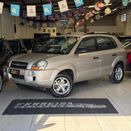 HYUNDAI TUCSON 2.0 MPFI GL 16V 142CV 2WD GASOLINA 4P AUTOMÁTICO