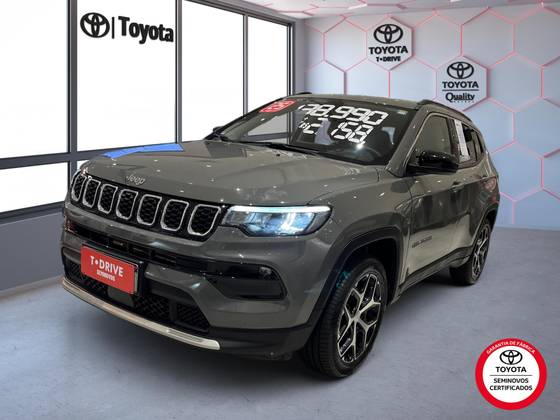 JEEP COMPASS 1.3 T270 TURBO FLEX LONGITUDE AT6