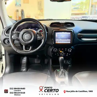 JEEP-RENEGADE-1.8 16V FLEX LIMITED 4P AUTOMÁTICO JEEP-RENEGADE-2021