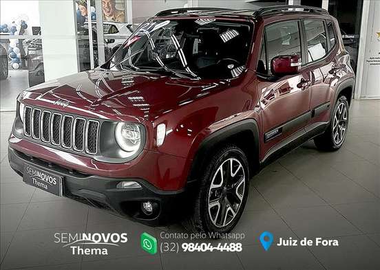 JEEP-RENEGADE-1.8 16V FLEX LONGITUDE 4P AUTOMÁTICO JEEP-RENEGADE-2021