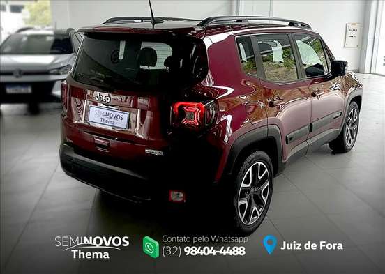 JEEP-RENEGADE-1.8 16V FLEX LONGITUDE 4P AUTOMÁTICO JEEP-RENEGADE-2021
