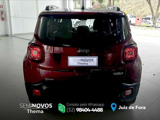 JEEP-RENEGADE-1.8 16V FLEX LONGITUDE 4P AUTOMÁTICO JEEP-RENEGADE-2021