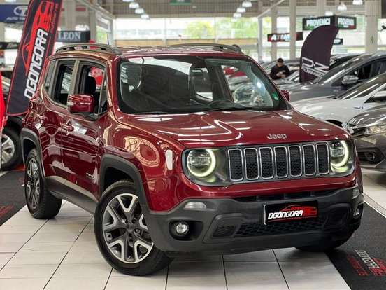 JEEP-RENEGADE-1.8 16V FLEX LONGITUDE 4P AUTOMÁTICO JEEP-RENEGADE-2020