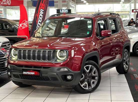 JEEP-RENEGADE-1.8 16V FLEX LONGITUDE 4P AUTOMÁTICO JEEP-RENEGADE-2020