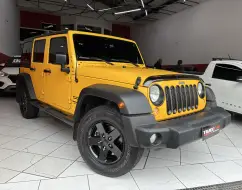 JEEP WRANGLER 3.6 UNLIMITED SPORT 4X4 V6 GASOLINA 4P AUTOMÁTICO JEEP WRANGLER 3.6 UNLIMITED SPORT 4X4 V6 GASOLINA 4P AUTOMÁTICO
