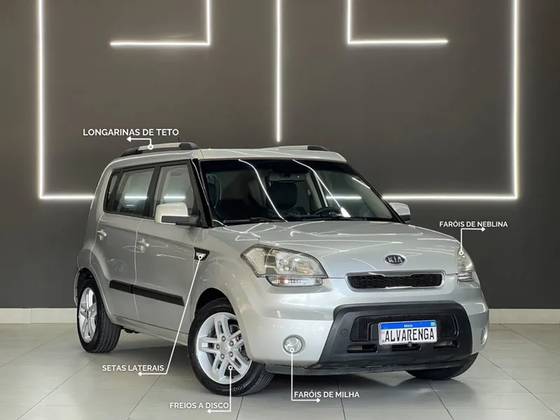 KIA SOUL 1.6 EX 16V FLEX 4P AUTOMÁTICO