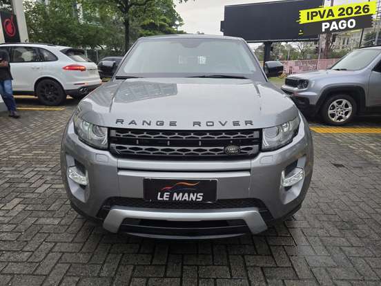LAND ROVER-RANGE ROVER EVOQUE-2.0 DYNAMIC 4WD 16V GASOLINA 4P AUTOMÁTICO LAND ROVER-RANGE ROVER EVOQUE-2012