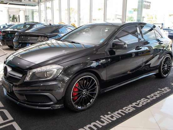 MERCEDES-BENZ-A 45 AMG-2.0 16V TURBO GASOLINA 4P AUTOMATIZADO MERCEDES-BENZ-A 45 AMG-2015