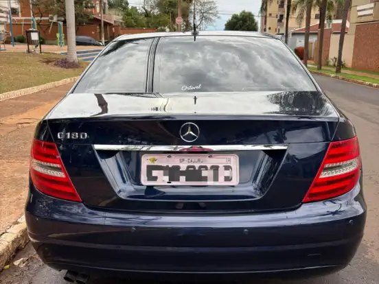 MERCEDES-BENZ-C 180-1.6 CGI CLASSIC 16V TURBO GASOLINA 4P AUTOMÁTICO MERCEDES-BENZ-C 180-2012