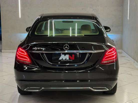 MERCEDES-BENZ-C 180-1.6 CGI AVANTGARDE 16V TURBO GASOLINA 4P AUTOMÁTICO MERCEDES-BENZ-C 180-2014