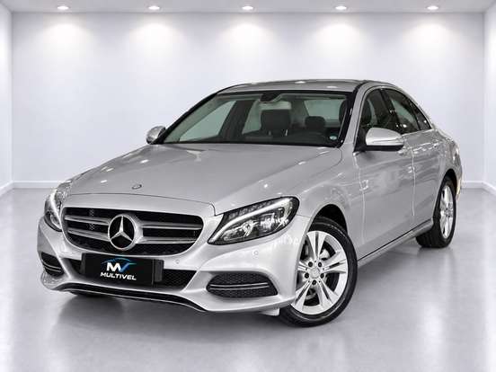 MERCEDES-BENZ-C 180-1.6 CGI AVANTGARDE 16V TURBO GASOLINA 4P AUTOMÁTICO MERCEDES-BENZ-C 180-2014