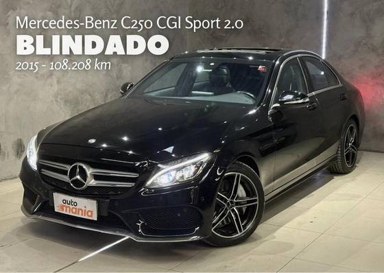 MERCEDES-BENZ C 250 2.0 CGI SPORT TURBO 16V GASOLINA 4P AUTOMÁTICO