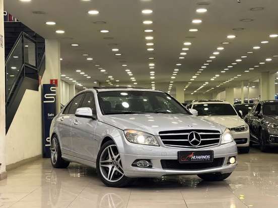 MERCEDES-BENZ-C 280-3.0 AVANTGARDE V6 GASOLINA 4P AUTOMÁTICO MERCEDES-BENZ-C 280-2008