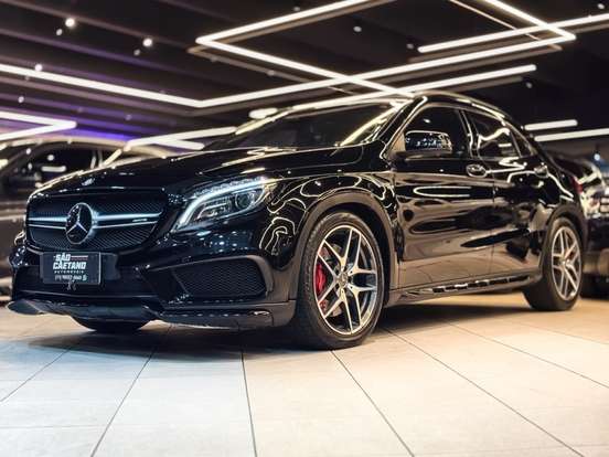 MERCEDES-BENZ-GLA 45 AMG-2.0 16V TURBO GASOLINA 4P AUTOMÁTICO MERCEDES-BENZ-GLA 45 AMG-2014