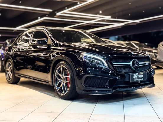 MERCEDES-BENZ-GLA 45 AMG-2.0 16V TURBO GASOLINA 4P AUTOMÁTICO MERCEDES-BENZ-GLA 45 AMG-2014