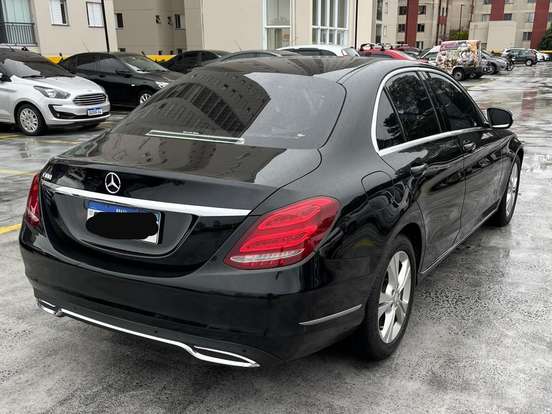 MERCEDES-BENZ-C 180-1.6 CGI 16V TURBO GASOLINA 4P AUTOMÁTICO MERCEDES-BENZ-C 180-2015