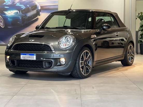 MINI-COOPER-1.6 S CABRIO 16V TURBO GASOLINA 2P AUTOMÁTICO MINI-COOPER-2013