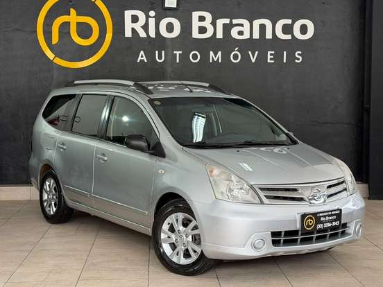 NISSAN-GRAND LIVINA-1.8 S 16V FLEX 4P MANUAL NISSAN-GRAND LIVINA-2012