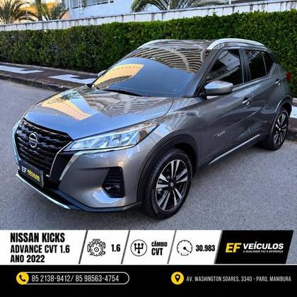 NISSAN KICKS 1.6 16V FLEXSTART ADVANCE XTRONIC