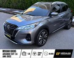 NISSAN KICKS 1.6 16V FLEXSTART ADVANCE XTRONIC NISSAN KICKS 1.6 16V FLEXSTART ADVANCE XTRONIC
