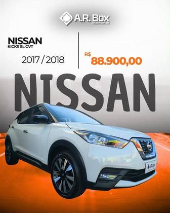 NISSAN KICKS 1.6 16V FLEXSTART SL 4P XTRONIC