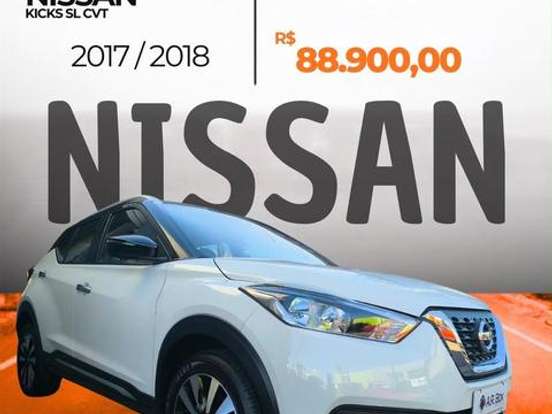 NISSAN-KICKS-1.6 16V FLEXSTART SL 4P XTRONIC NISSAN-KICKS-2017