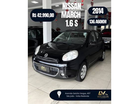 NISSAN MARCH 1.6 S 16V FLEX 4P MANUAL