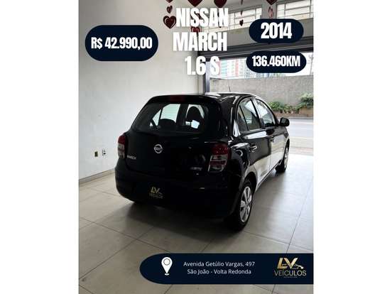 NISSAN-MARCH-1.6 S 16V FLEX 4P MANUAL NISSAN-MARCH-2013