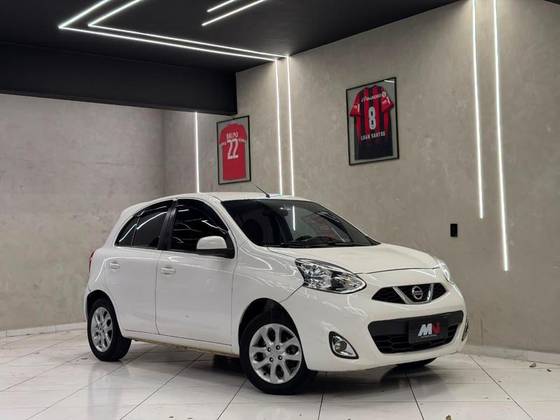 NISSAN MARCH 1.6 SV 16V FLEX 4P MANUAL