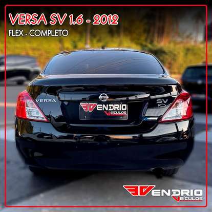 NISSAN-VERSA-1.6 16V FLEX SV 4P MANUAL NISSAN-VERSA-2011