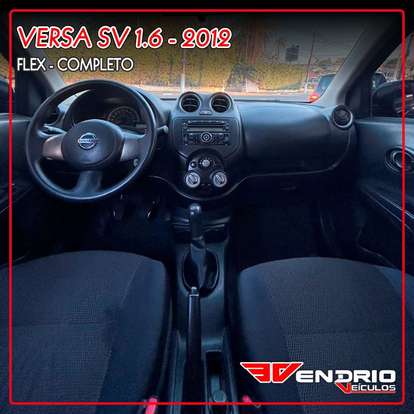 NISSAN-VERSA-1.6 16V FLEX SV 4P MANUAL NISSAN-VERSA-2011