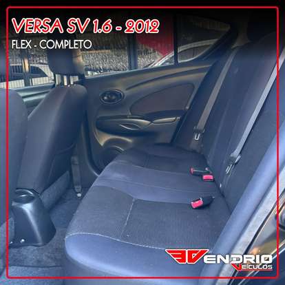 NISSAN-VERSA-1.6 16V FLEX SV 4P MANUAL NISSAN-VERSA-2011