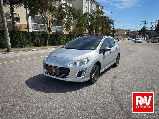 PEUGEOT-308-1.6 GRIFFE THP 16V GASOLINA 4P AUTOMÁTICO PEUGEOT-308-2013