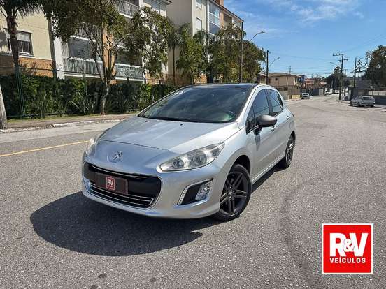 PEUGEOT-308-1.6 GRIFFE THP 16V GASOLINA 4P AUTOMÁTICO PEUGEOT-308-2013