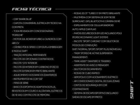 PORSCHE-911-3.0 24V H6 GASOLINA TARGA 4 GTS PDK PORSCHE-911-2022
