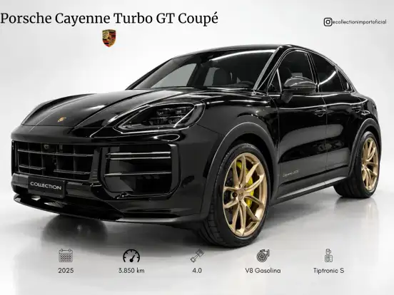 PORSCHE-CAYENNE-4.0 V8 GASOLINA TURBO GT COUPÉ AWD TIPTRONIC S PORSCHE-CAYENNE-2025