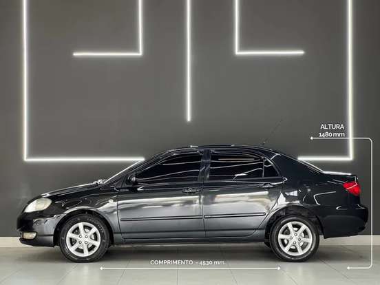 TOYOTA-COROLLA-1.8 XLI 16V FLEX 4P AUTOMÁTICO TOYOTA-COROLLA-2007