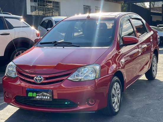 TOYOTA-ETIOS-1.5 X SEDAN 16V FLEX 4P MANUAL TOYOTA-ETIOS-2016