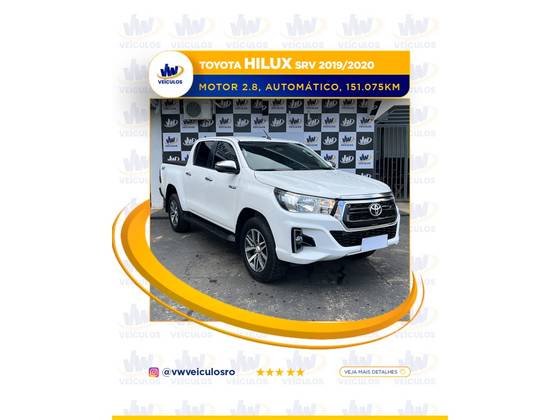 TOYOTA HILUX 2.8 SRV 4X4 CD 16V DIESEL 4P AUTOMÁTICO